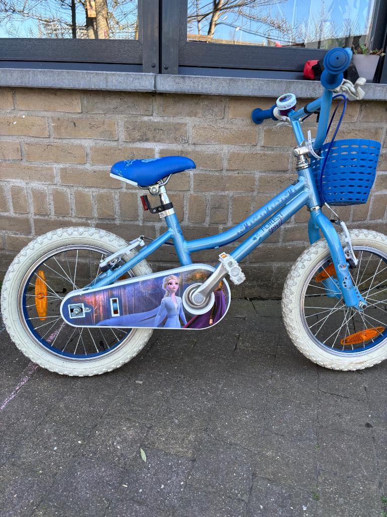 Meisjes fiets frozen Elsa, Enlèvement, Comme neuf