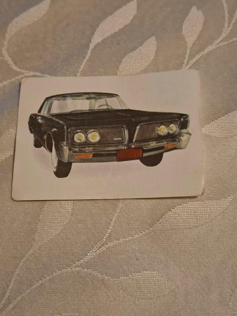 Prentje/Chromo : Imperial (Chrysler)/Chocolade Jacques, Verzamelen, Foto's en Prenten, Gebruikt, Prent, Overige onderwerpen, 1960 tot 1980