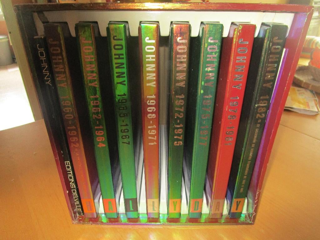 Johnny Hallyday : Coffret vinyles dit "Le Cube", 1980 - 1989, Enlèvement, Utilisé, Rock and Roll