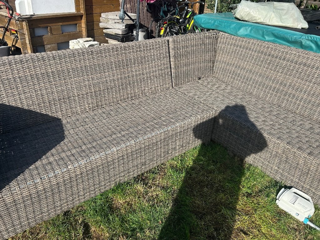 Lounge, Jardin & Terrasse, Rotin, Banque, Enlèvement, Utilisé