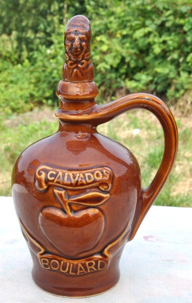 carafe publicitaire en faïence calvados boulard, Antiek en Kunst, Antiek | Keramiek en Aardewerk, Ophalen of Verzenden
