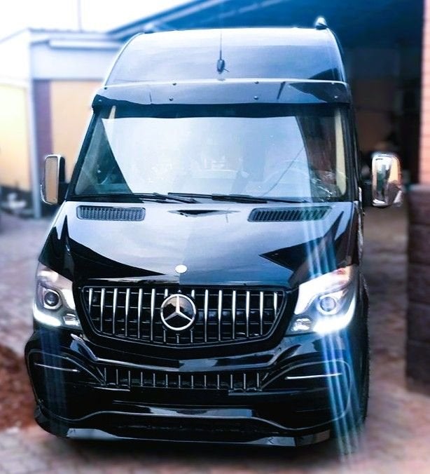 AMG grill zwart - chrome Mercedes Sprinter 2013 - 2018, Enlèvement ou Envoi, -, -, -