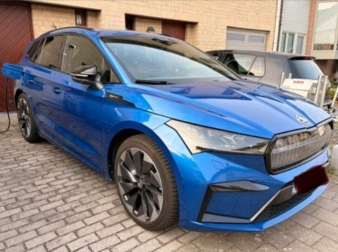 Enyaq 80 Sportline, Auto's, Automaat, Achterwielaandrijving, Blauw, Elektrisch
