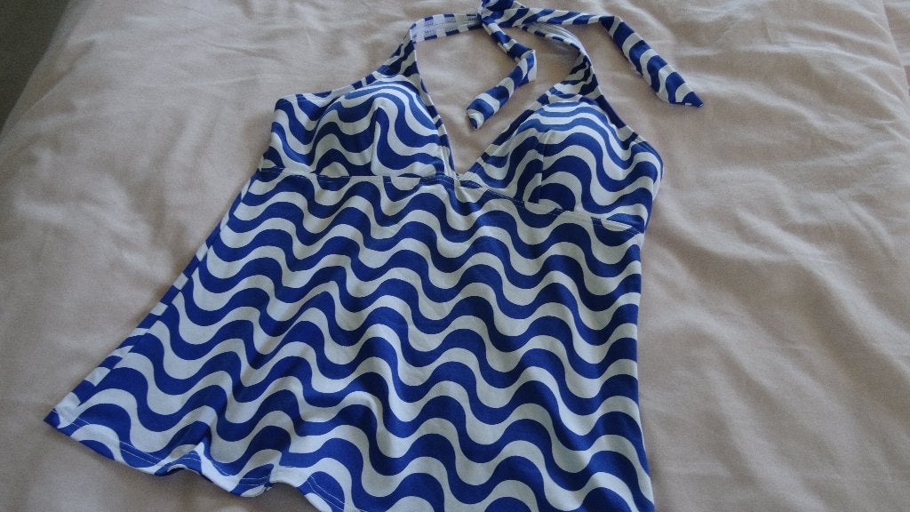 TANKINI ESPRIT MAAT 42, Kleding | Dames, Overige typen, Blauw, Ophalen of Verzenden, Zo goed als nieuw