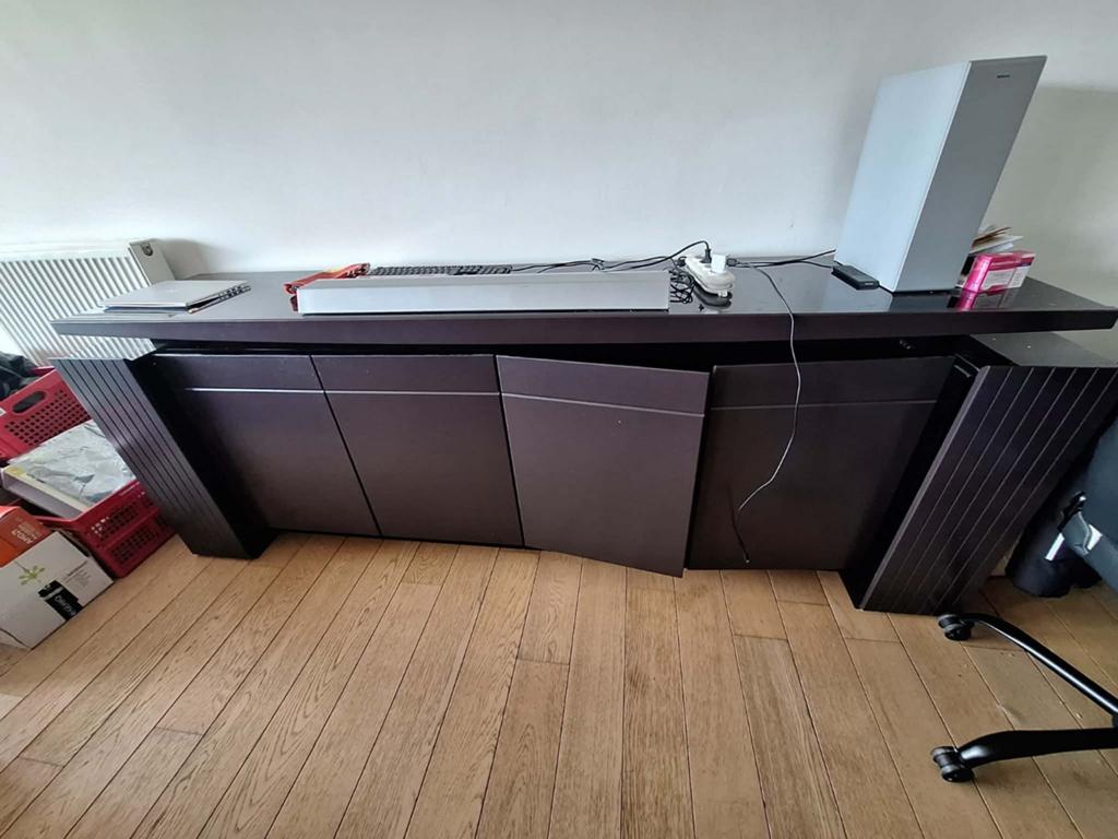 À DONNER Meuble TV 2m50 de long 1m de haut, bon état