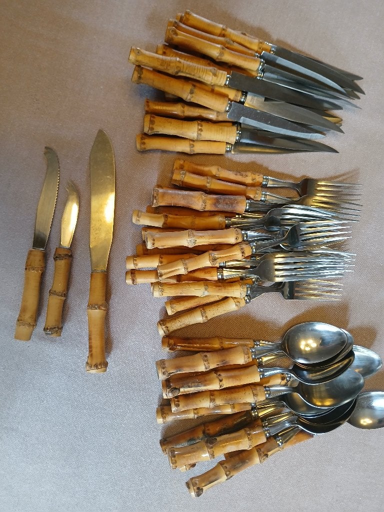 Couverts en bambou, Ophalen, Gebruikt, Eetlepel