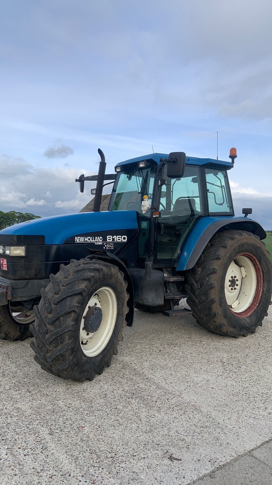 New holland 8160 Turbo Range Command met airco, Zakelijke goederen, Landbouw | Tractoren, Ophalen, Gebruikt, Meer dan 10000, 120 tot 160 Pk