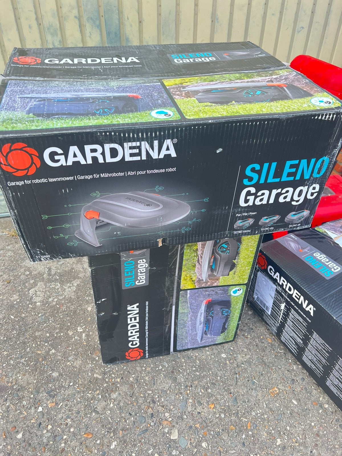 Gardena sileno garage, Ophalen, Nieuw