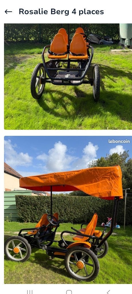 Go cart, Enlèvement, Comme neuf, Berg