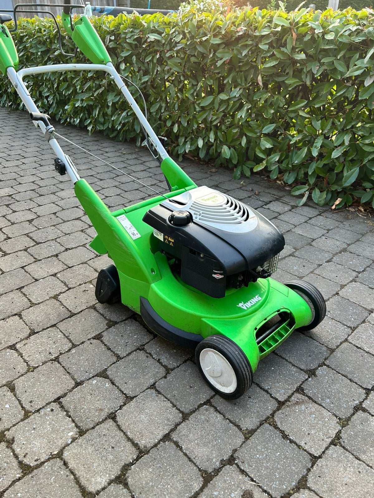 Grasmaaier viking, Tuin en Terras, Ophalen, Gebruikt, Benzine-grasmaaier, 40 t/m 49 cm