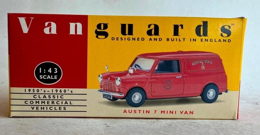 Mini Van Royal Mail Vanguards VA14001., Hobby en Vrije tijd, Modelauto's | 1:43, Ophalen of Verzenden, Zo goed als nieuw, Auto