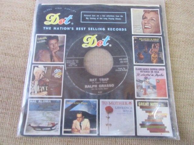 Ralph Grasso ‎– Rat Trap / Little Caesar, Pressage original, Enlèvement ou Envoi, 7 inch, Utilisé