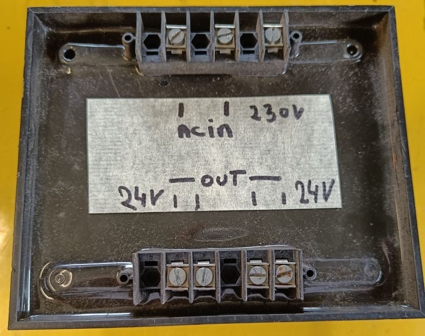 Gewikkelde Transformator 230v/24v, Ophalen of Verzenden, Gebruikt