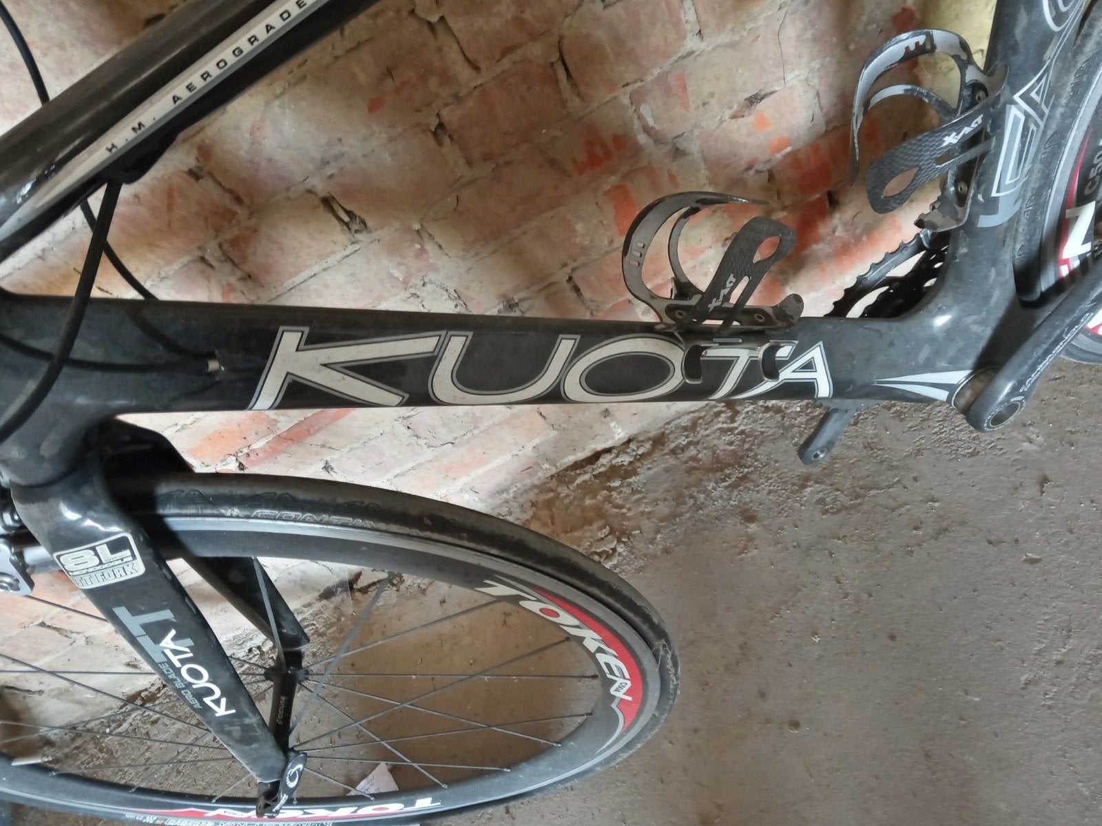 Vélo de contre-la-montre Kubota en parfait état, sans selle, Vélos & Vélomoteurs, Autres marques, Comme neuf, Enlèvement, Hommes