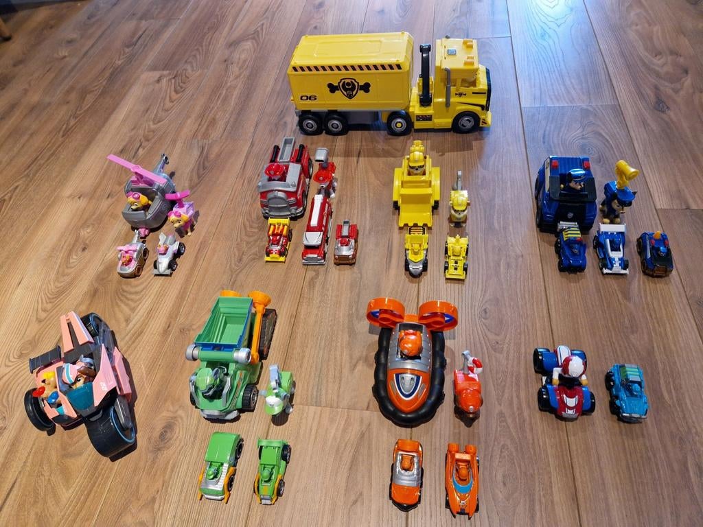 Paw patrol voertuigen, Kinderen en Baby's, Ophalen, Gebruikt