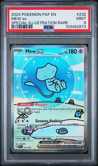 Mew EX PAF 232 PSA 9, Hobby & Loisirs créatifs, Jeux de cartes à collectionner | Pokémon, Neuf, Cartes en vrac, Enlèvement ou Envoi