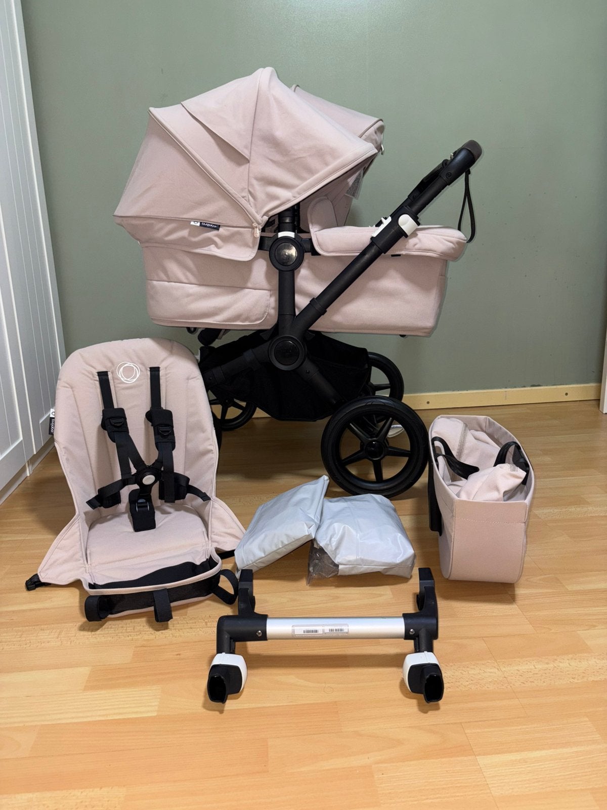 Bugaboo Donkey5 Renew - Taupe désertique, Enlèvement, Comme neuf, Bugaboo, Voiture duo