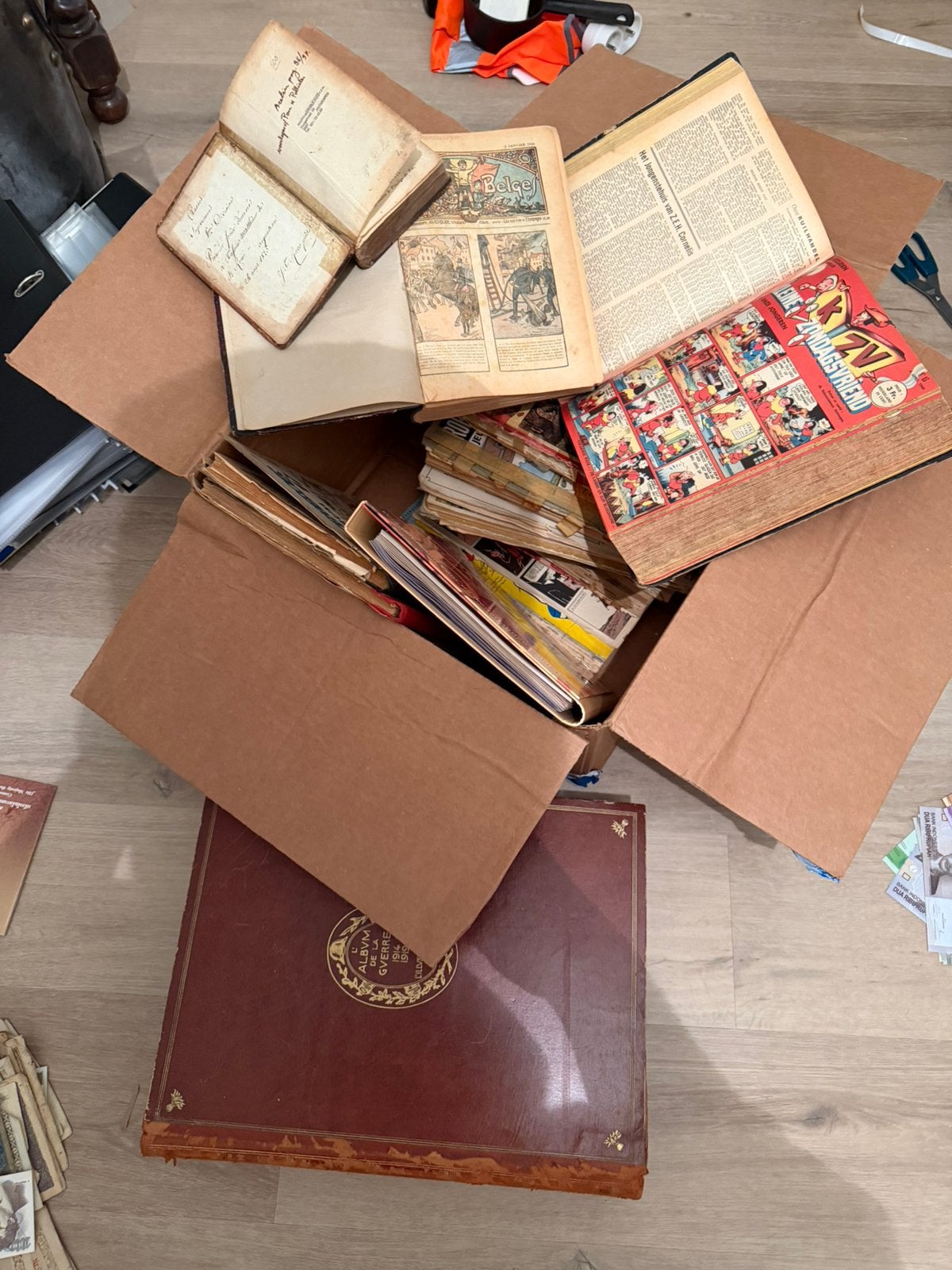 Groot lot boeken/strips, Ophalen of Verzenden, Zo goed als nieuw