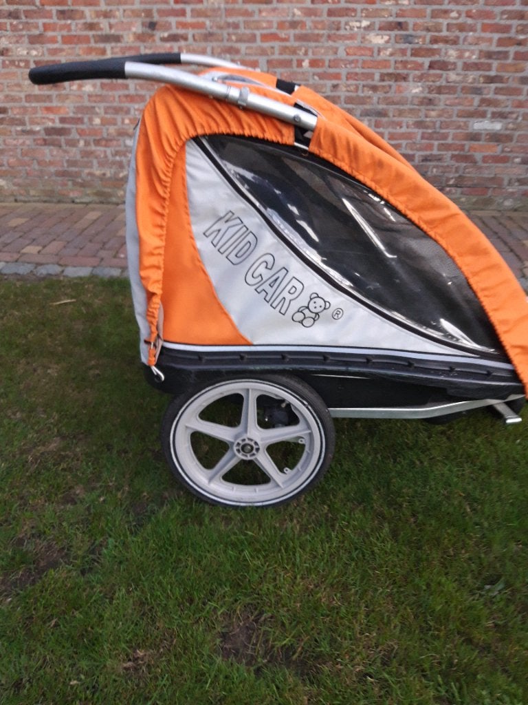 Honden fietskar, Ophalen, Gebruikt