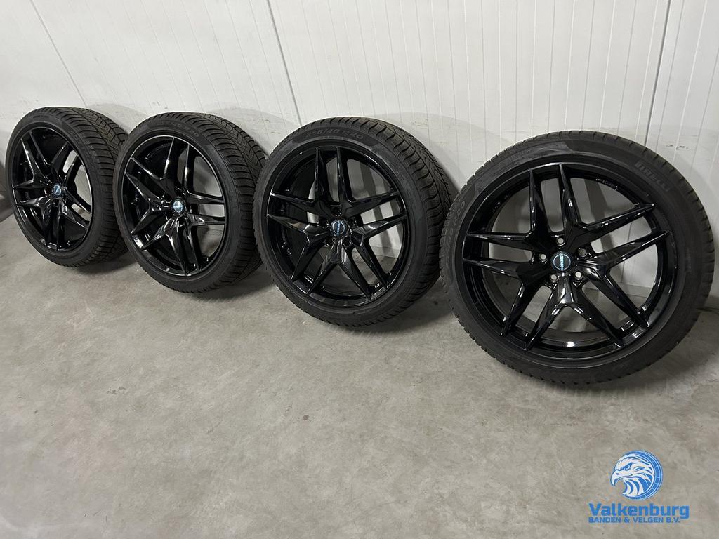 6mm! Audi A6 Q3 20 inch zwarte Borbet Z Black velgen 5x112 w, Auto-onderdelen, Banden en Velgen, Gebruikt, 255 mm, -, -
