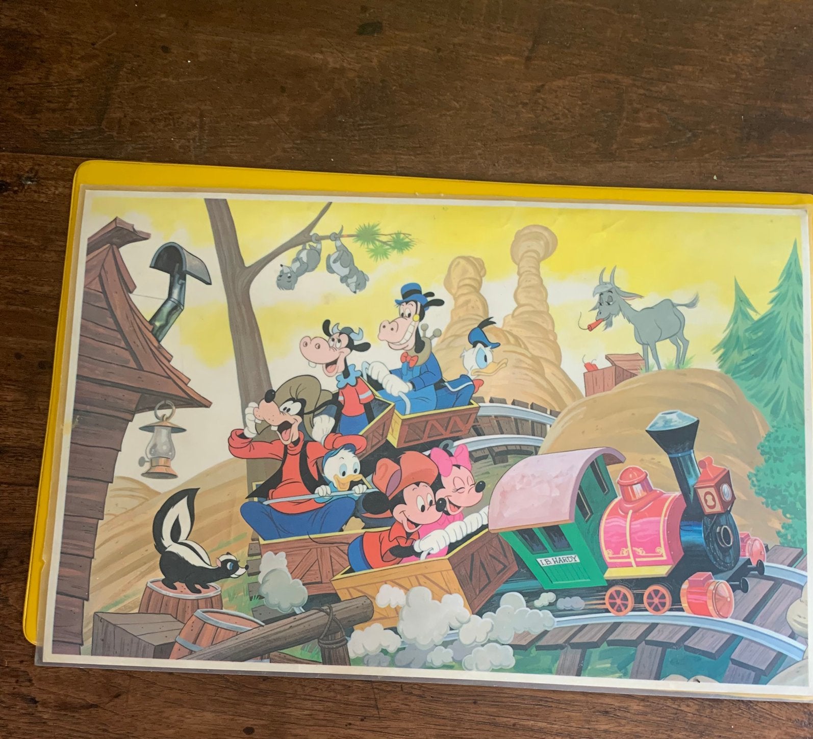 Disney ( placemat ), Ophalen of Verzenden, Gebruikt, Overige typen