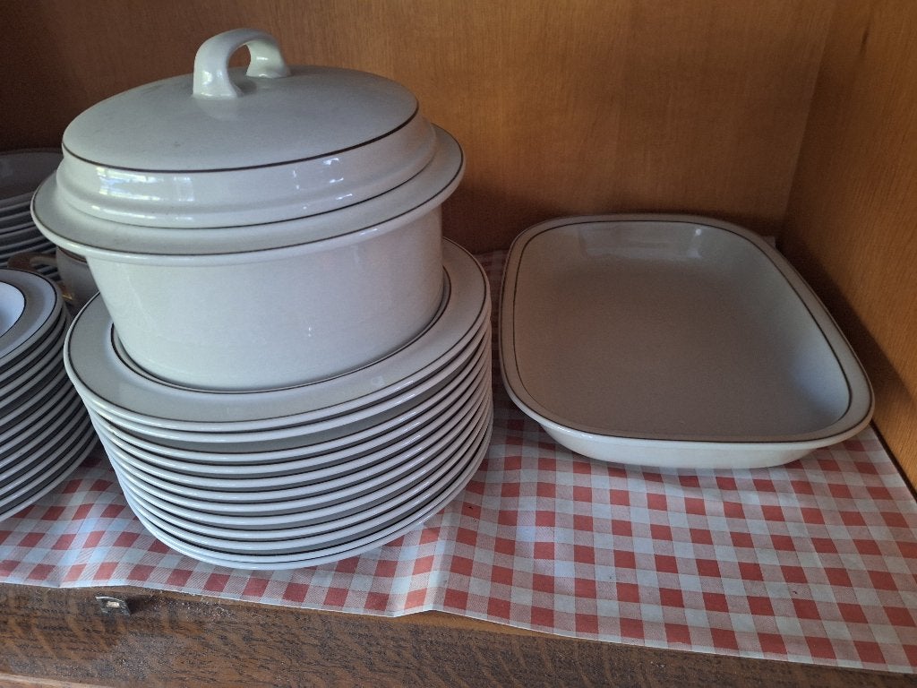 Compleet servies, Ophalen