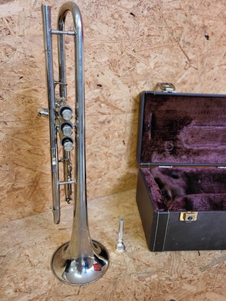 Trompet Amati, Ophalen, Gebruikt, Koperblazer, Met koffer of draagtas