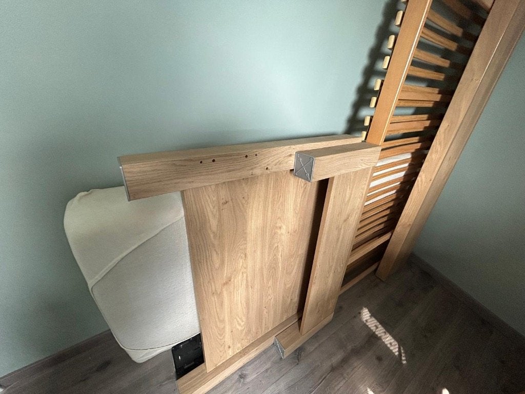1 persoonsbed, Huis en Inrichting, Slaapkamer | Bedden, Ophalen, Nieuw, Eenpersoons, Bruin