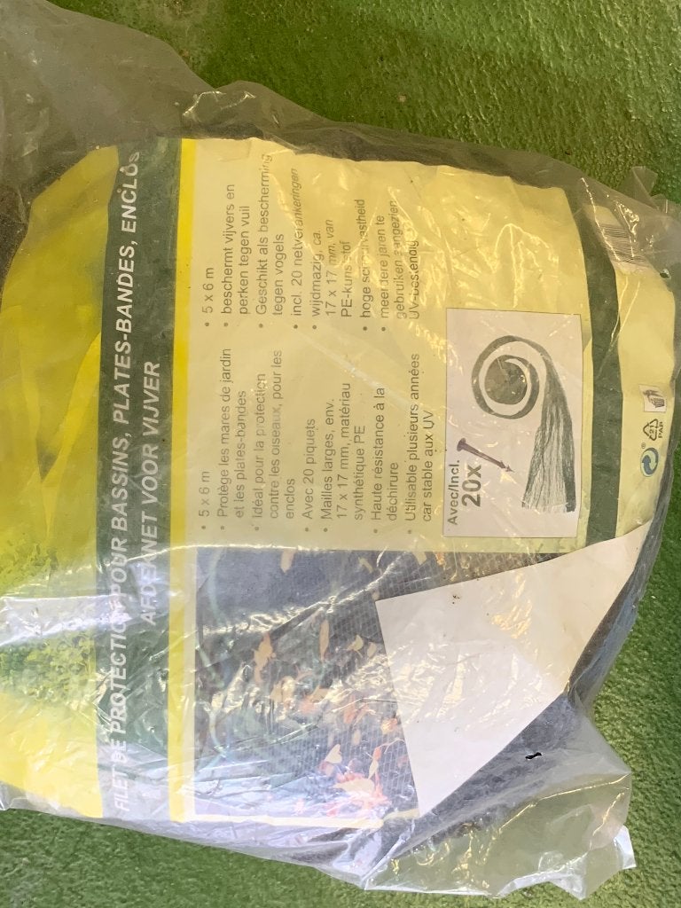 dekzeil vijver, Tuin en Terras, Vijvers, Ophalen