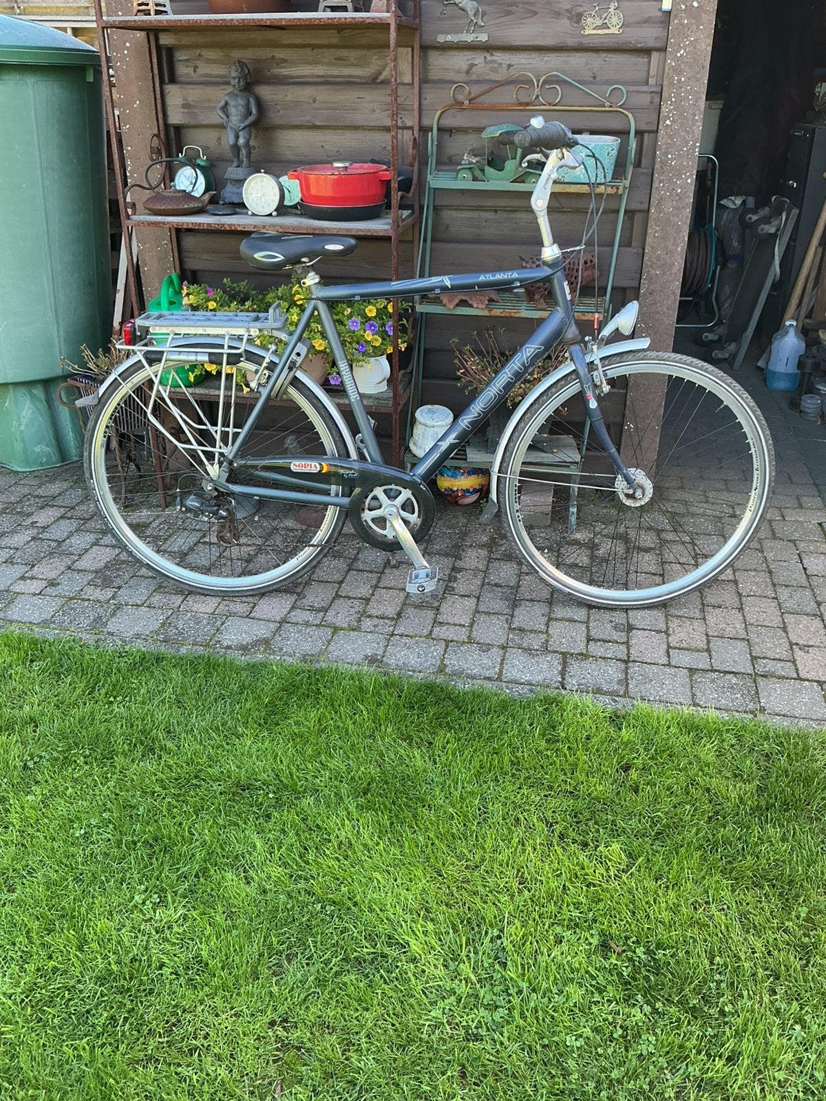 Herenfiets, Vélos & Vélomoteurs, Enlèvement, Comme neuf, Vitesses