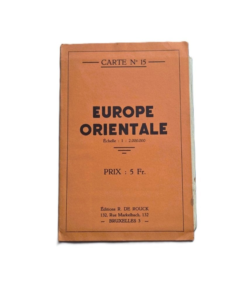 Kaartenmap Europe Orientale., Ophalen of Verzenden
