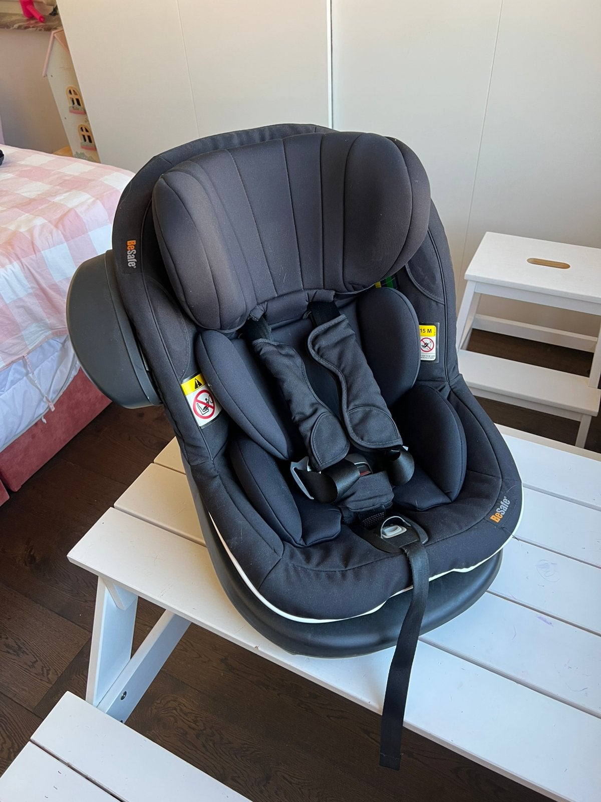 Be safe autostoel + base, Kinderen en Baby's, Ophalen, Zo goed als nieuw