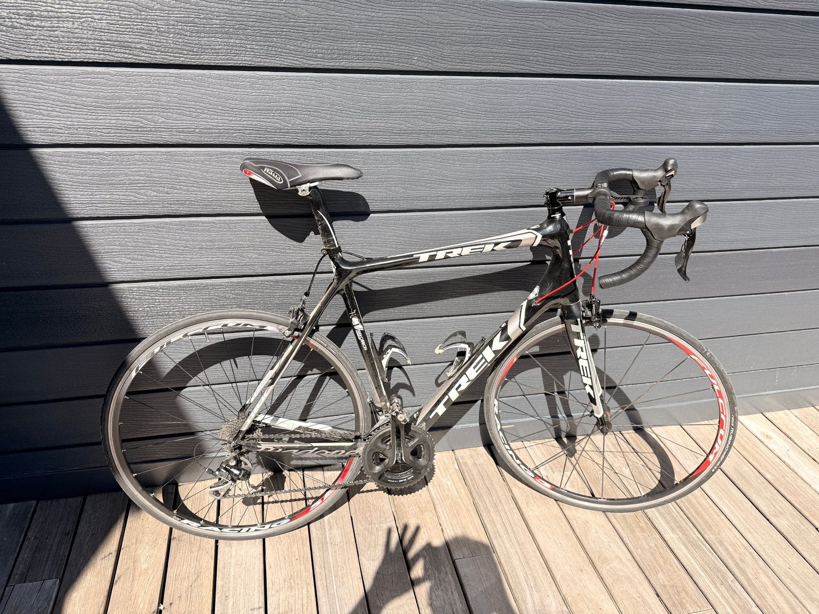 Trek Madone carbone – taille 58 – vélo de route, Enlèvement, Utilisé, Frein sur jante, Autres marques