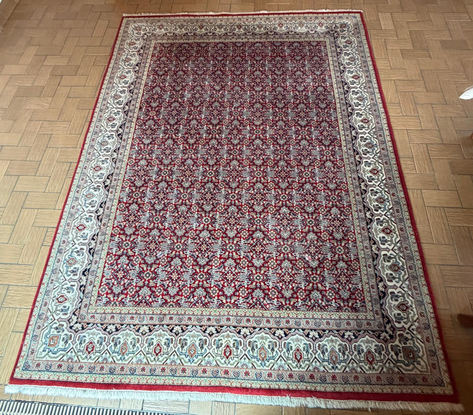 Perzisch tapijt 200cm x 250cm, Ophalen, Gebruikt, Perzisch, 200 cm of meer