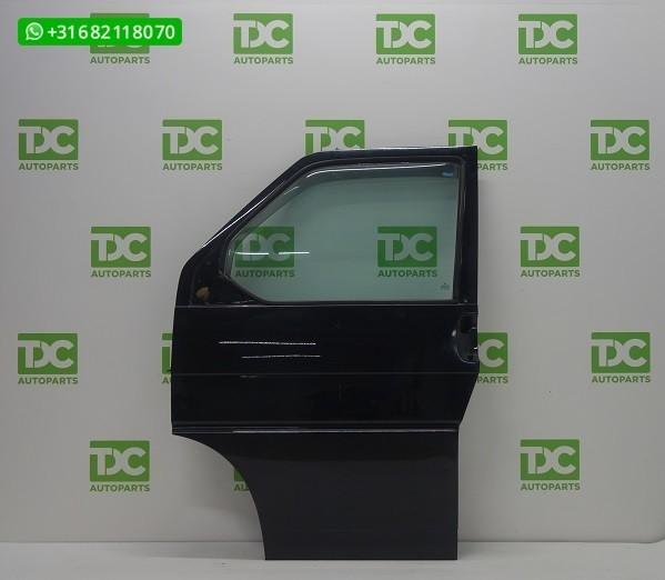 Volkswagen Transporter T4 ('90-'03) Voorportier links zwart, Auto-onderdelen, Gebruikt, Voor, Ophalen of Verzenden, Volkswagen
