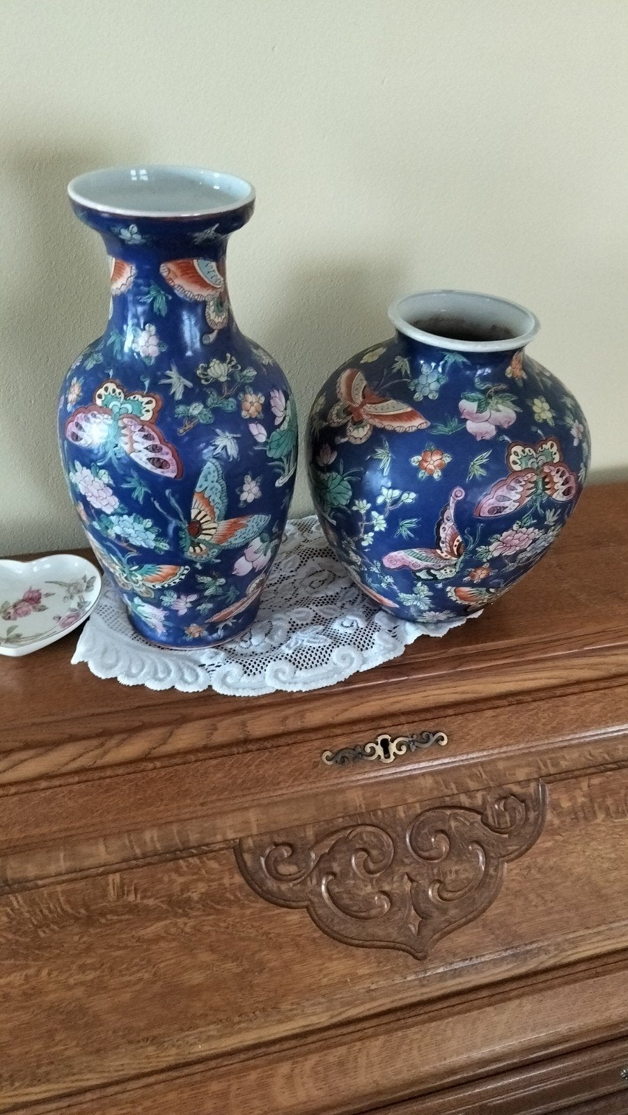 Antiek vazen te koop chinese oude porselein 9 stuks, Ophalen