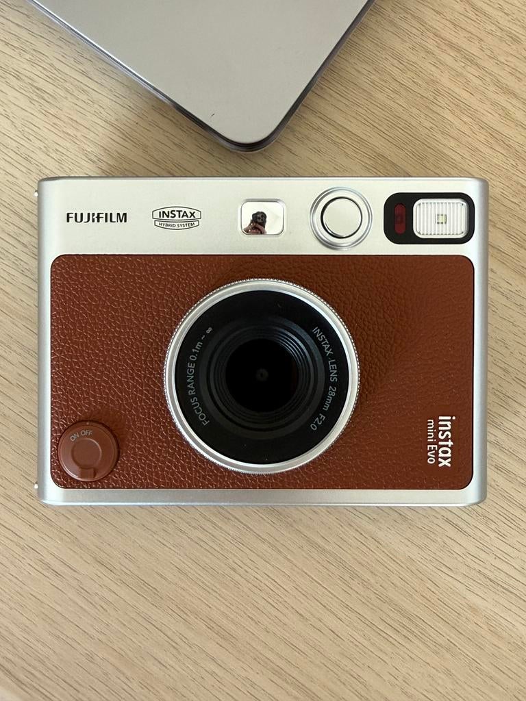 Instax mini evo, Audio, Tv en Foto, Fotocamera's Digitaal, Ophalen of Verzenden, Zo goed als nieuw