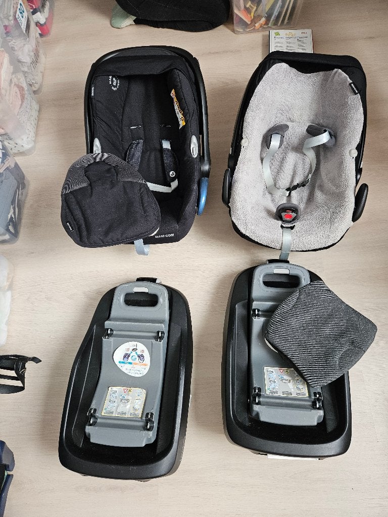 maxi cosi + easy fix, Ophalen, Gebruikt, Maxi-Cosi, Isofix