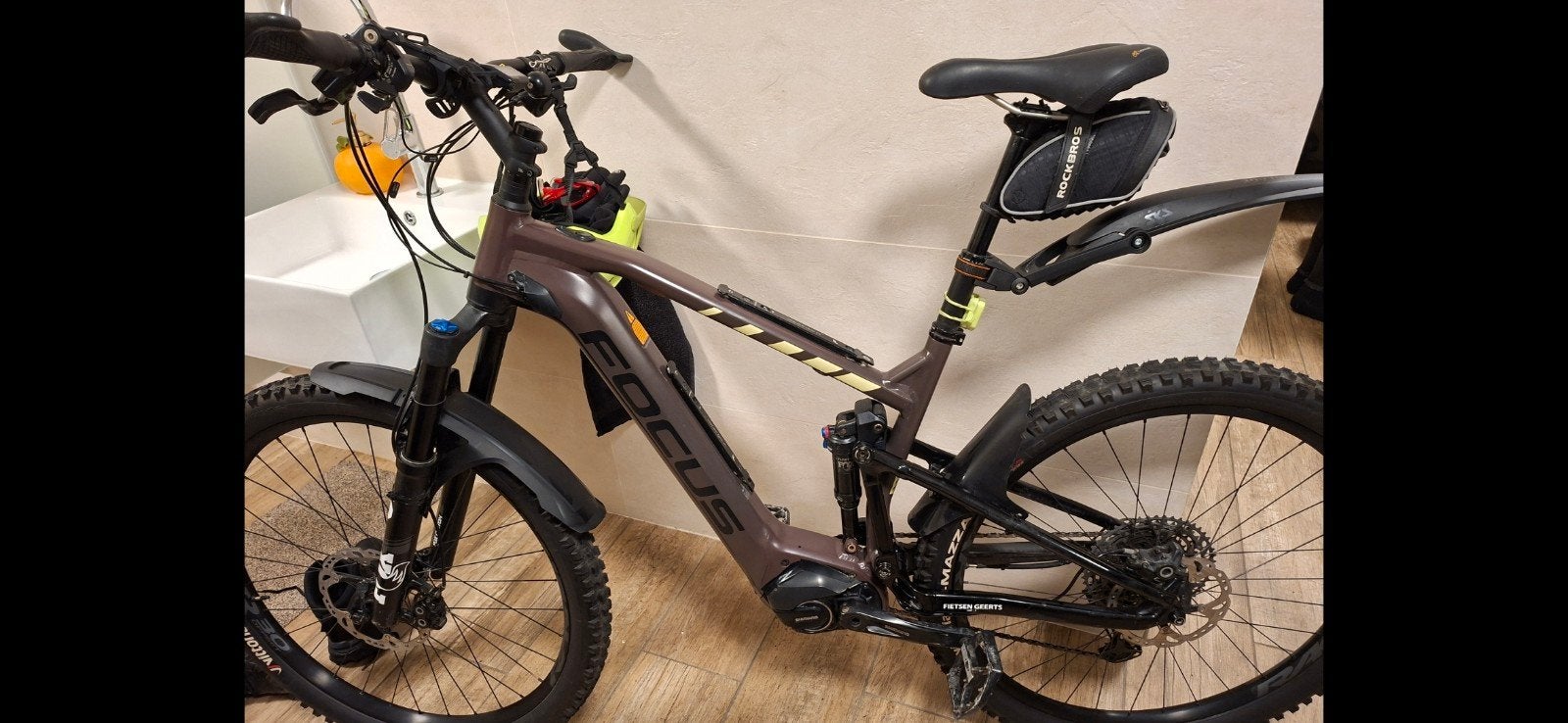 elektrische mountainbike, Ophalen