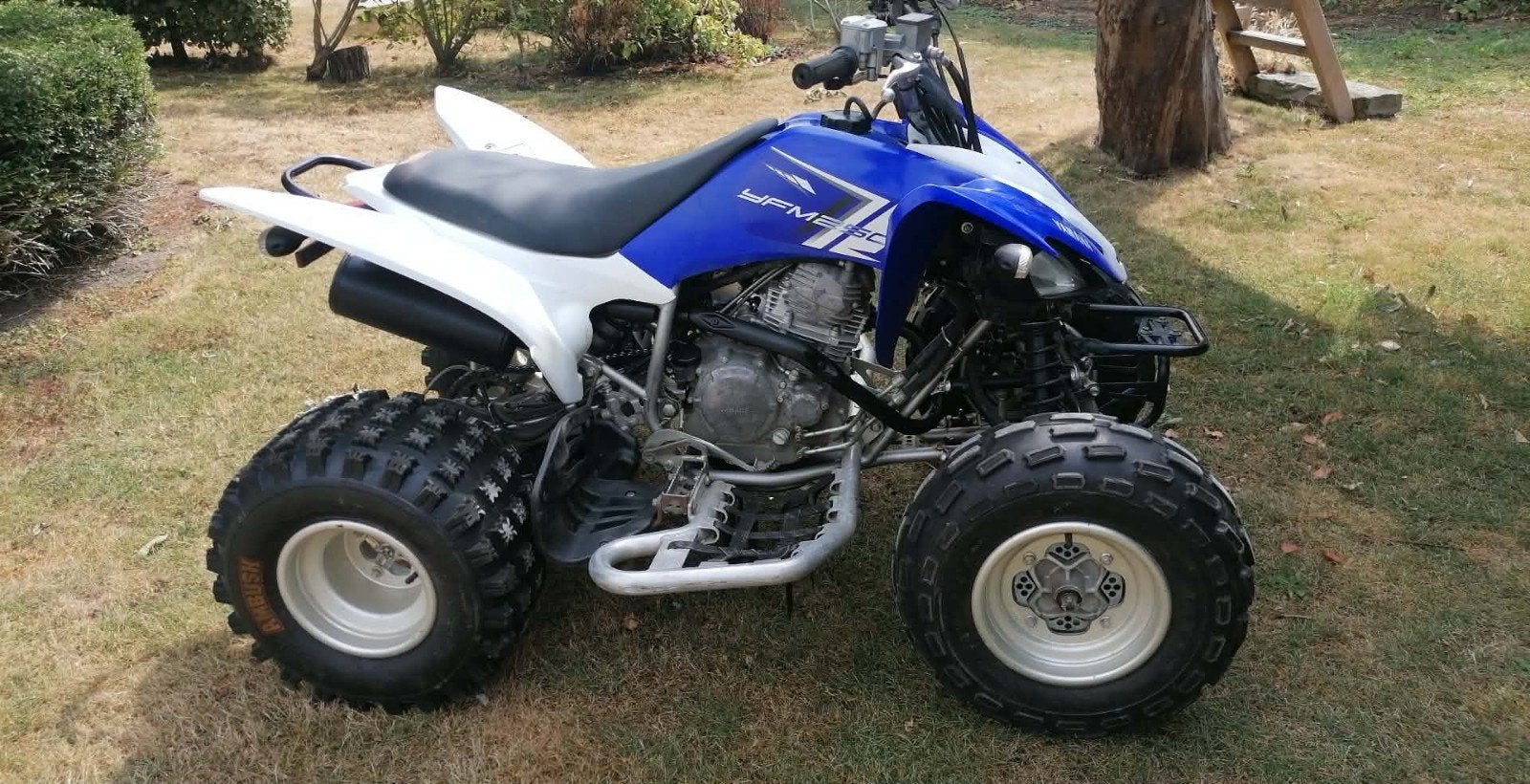 yamaha raptor 250 echange, 1 cylindre, 250 cm³