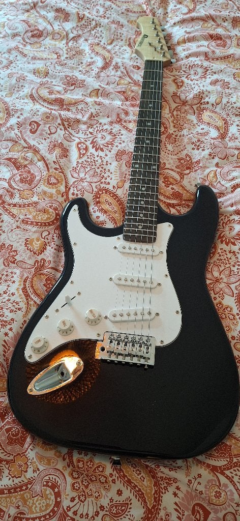 Nagelnieuwe linkshandige elektrische gitaar  (lefty), Musique & Instruments, Enlèvement, Neuf, Solid body, Autres marques