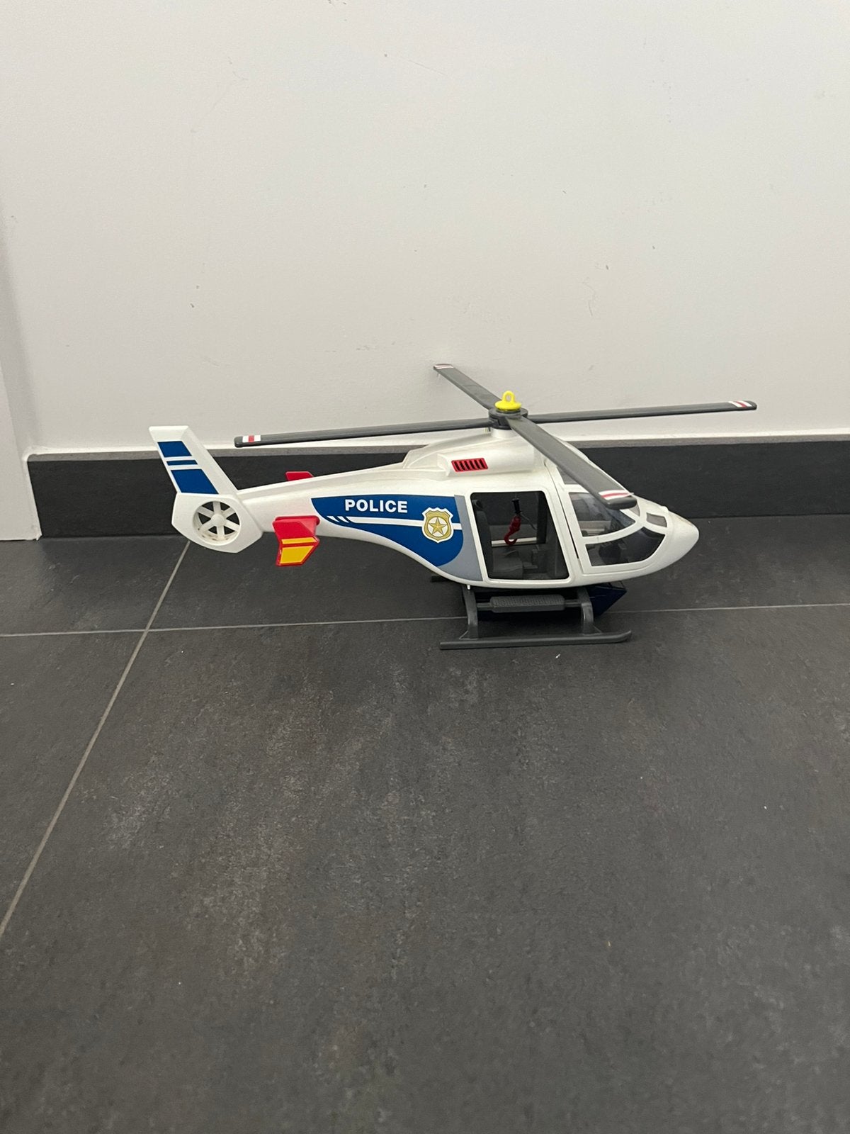 Playmobile politie helikopter, Ophalen, Zo goed als nieuw