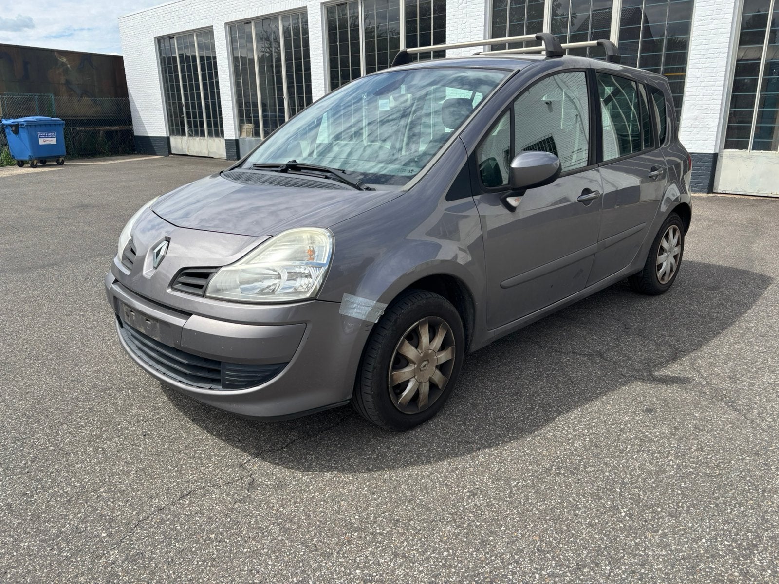 RENAULT MODUS 1.2İ, Autos, Renault, Argent ou Gris, Boîte manuelle, Noir, 5 portes