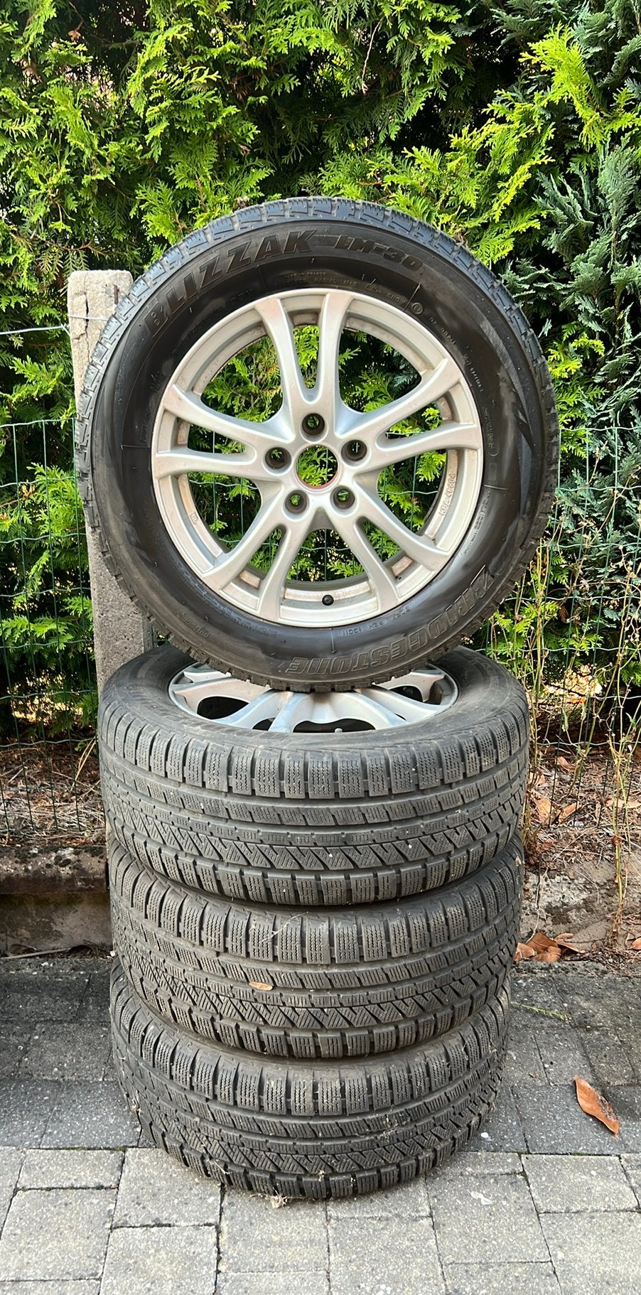 Pneus d'hiver avec jante 225/55R16 95H, Pneus et Jantes, Pneus hiver, 16 pouces, Véhicule utilitaire