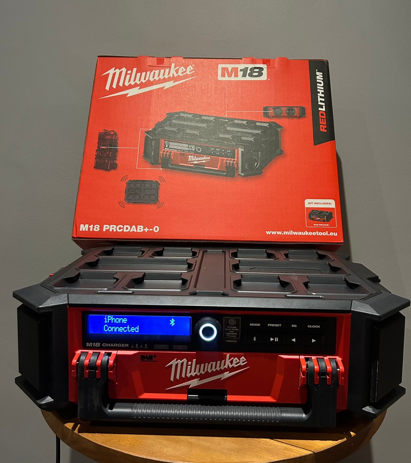 Milwaukee M18 PRCDAB+-0 radio Neuf, Bricolage & Construction, Enlèvement ou Envoi, Neuf
