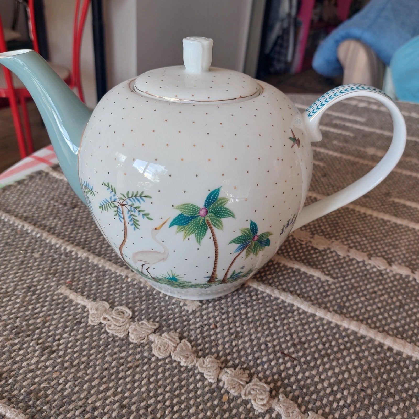 mooie theepot, Antiquités & Art, Enlèvement