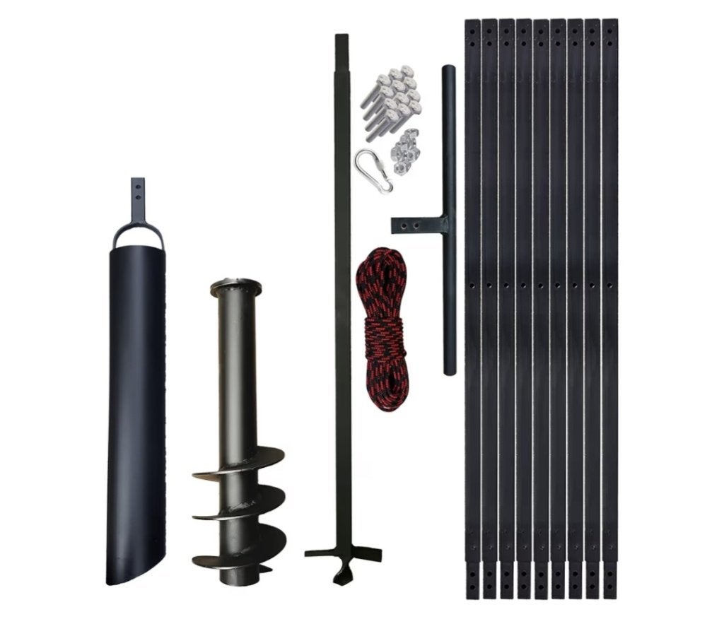 Grondboor pwsam of plunjerboor., Tuin en Terras, Hand-tuingereedschap, Ophalen, Gebruikt, Grondboor