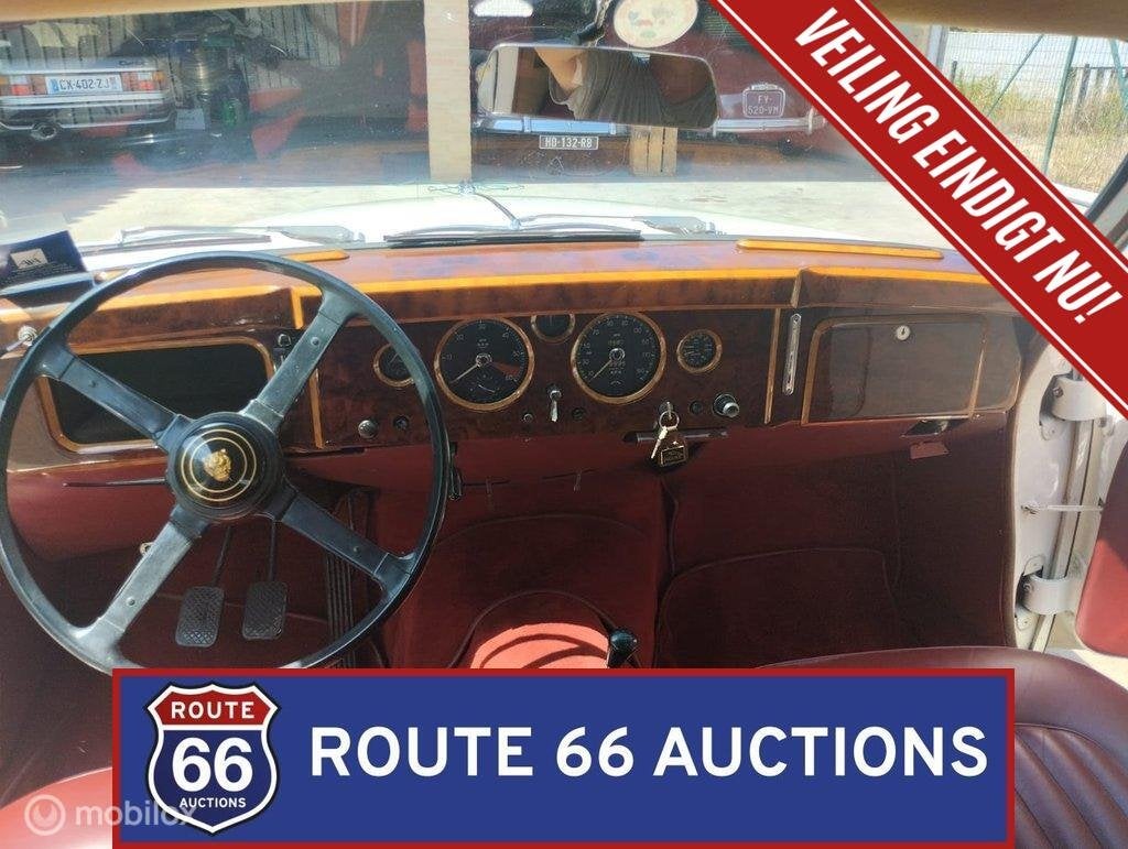 Jaguar Mark 1 3.4 Litre | 1959 | Route 66 Auctions, Auto's, Zwart, Bedrijf, Handgeschakeld, Overige carrosserie