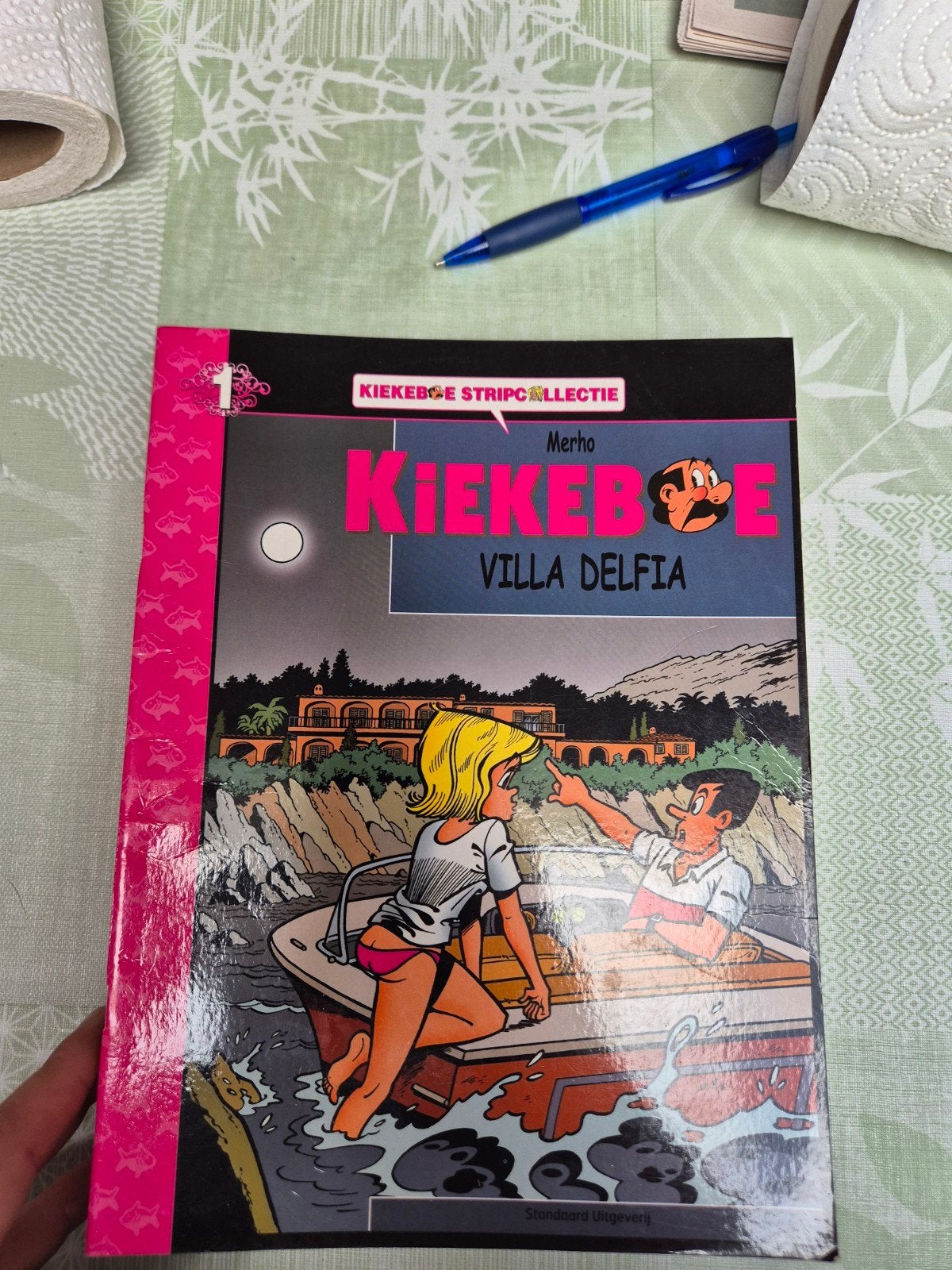 10 kiekeboe strips van het laatste nieuws, Ophalen, Merho - kiekeboe, Complete serie of reeks, Zo goed als nieuw