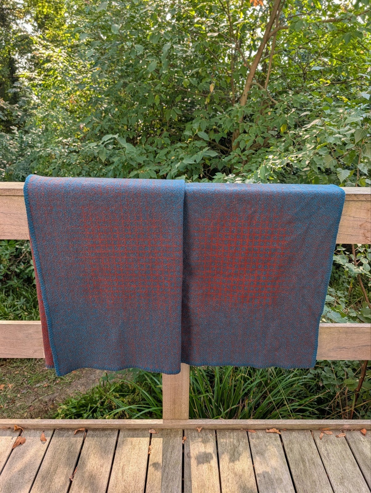 Røros Tweed Bernadette plaid van wol 135 x 200 cm, Ophalen of Verzenden